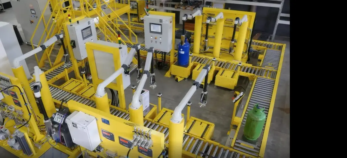Automated handling equipment for process communication support